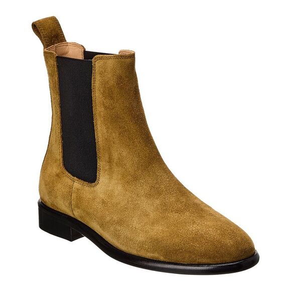 Isabel Marant Galna Suede Bootie Brown